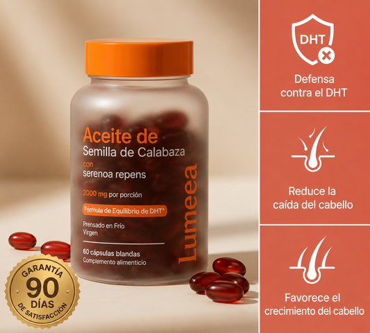 Lumeea — Aceite de Semilla de Calabaza con Serenoa repens