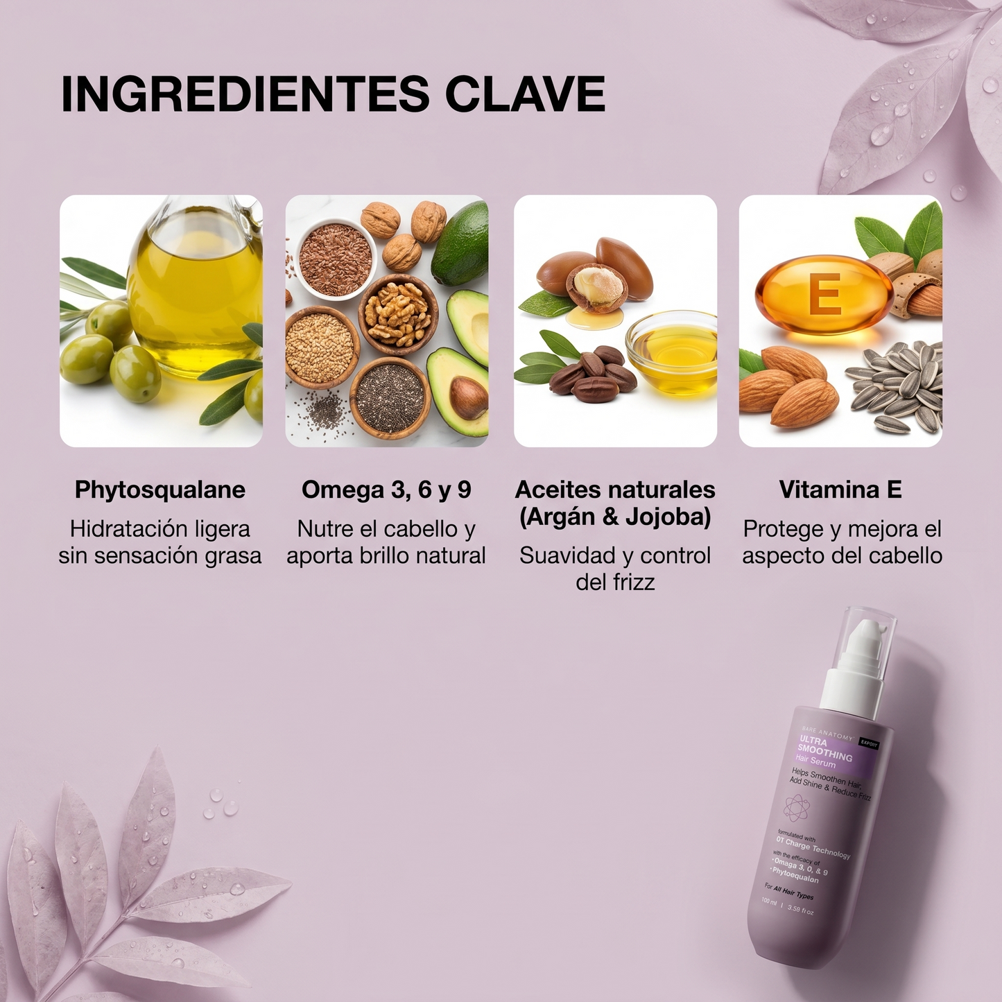 Lumeea™ Sérum Capilar Anti-Frizz